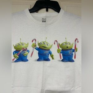 Disney Toy Story Christmas White T-Shirt